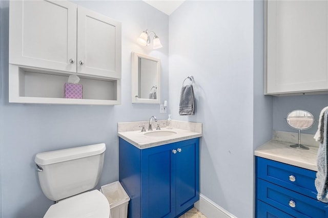 146 Bay View Ave, Bristol, RI 02809 - bathroom with vanity and toilet