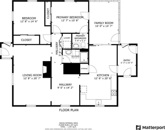 146 Bay View Ave, Bristol, RI 02809 - room layout