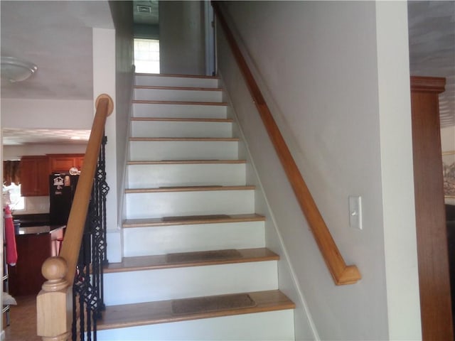 view of stairs