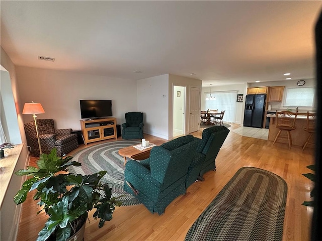 19 Calabria Ct Unit 19, Westerly, RI 02891 - living room featuring light wood finished floors, recessed lighting, and baseboards
