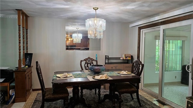22 Winsor Ave, Johnston, RI 02919 - dining area with a chandelier