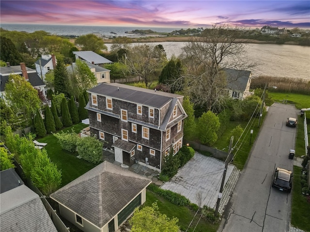 9 Casey Ct, Newport, RI 02840 - drone / aerial view of a nearby body of water