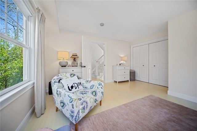9 Casey Ct, Newport, RI 02840 - bedroom featuring baseboards and a closet