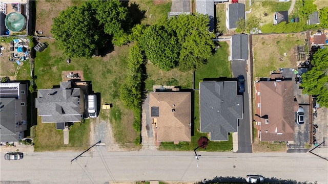 aerial perspective of suburban area