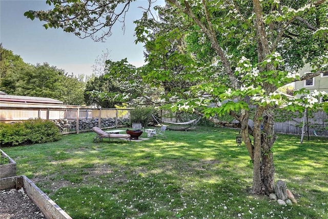 view of yard