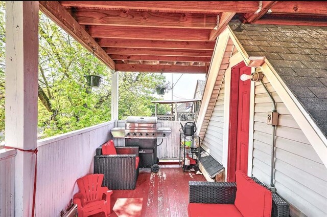 10 Westcott Ave Unit 3, Boston, MA 02124 - view of patio with grilling area