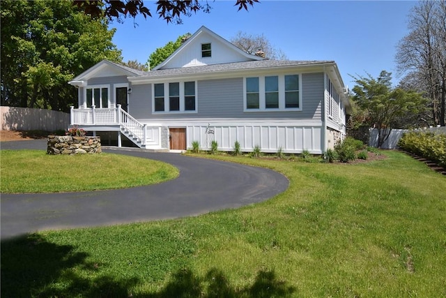 244 Kingstown Rd, Narragansett, RI 02882 - view of front of home with stairway