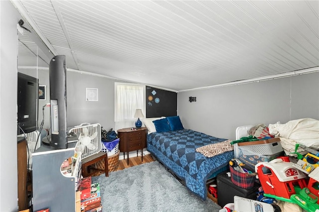 18 W St, Hopkinton, RI 02804 - bedroom with wood finished floors and crown molding
