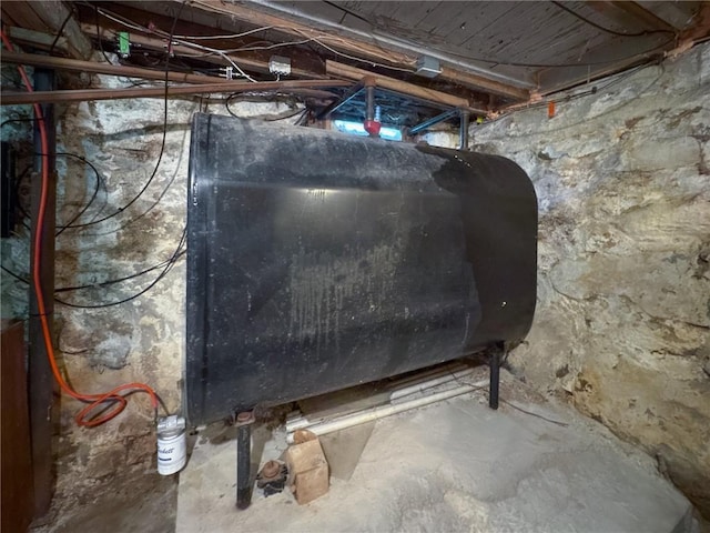 18 W St, Hopkinton, RI 02804 - below grade area with heating fuel