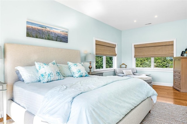 112 Avondale Rd, Westerly, RI 02891 - bedroom featuring wood finished floors, baseboards, and recessed lighting