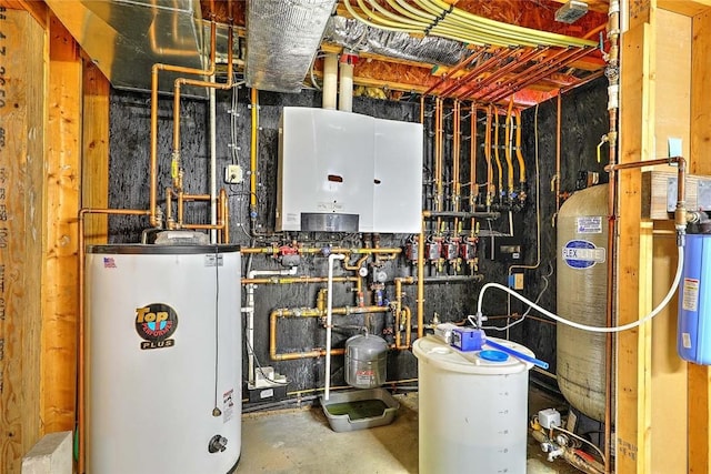 26 Old Richmond Townhouse Rd, Richmond, RI 02812 - utilities with water heater