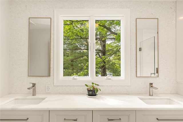 12 Hazel Point Rd, Smithfield, RI 02917 - full bath featuring double vanity