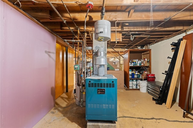 211 Iroquois Rd, Cumberland, RI 02864 - unfinished basement with a heating unit