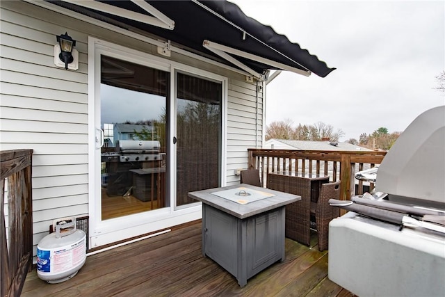 10 Flanders St, Johnston, RI 02919 - wooden deck featuring a grill