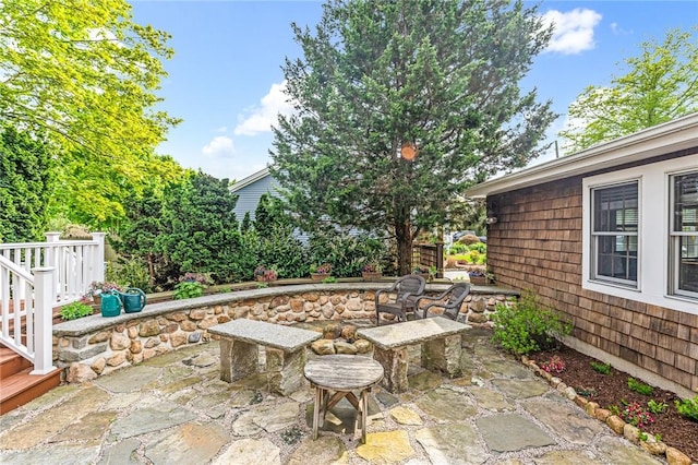 286 Kingstown Rd, Narragansett, RI 02882 - view of patio