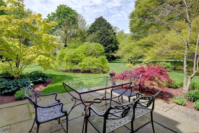 14 Leroy Ave, Newport, RI 02840 - view of patio featuring outdoor dining space