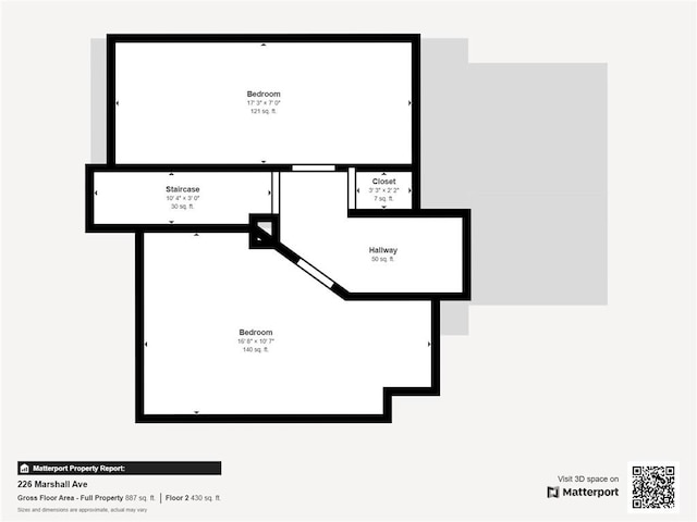 226 Marshall Ave, Cumberland, RI 02864 - floor plan / room layout