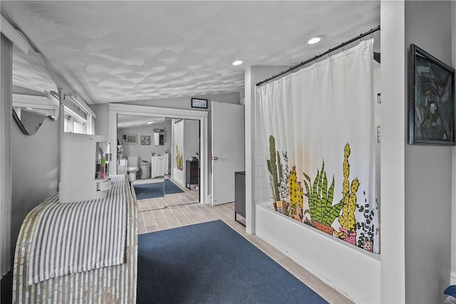 54 Delway Rd, East Providence, RI 02914 - hall with recessed lighting and wood finished floors