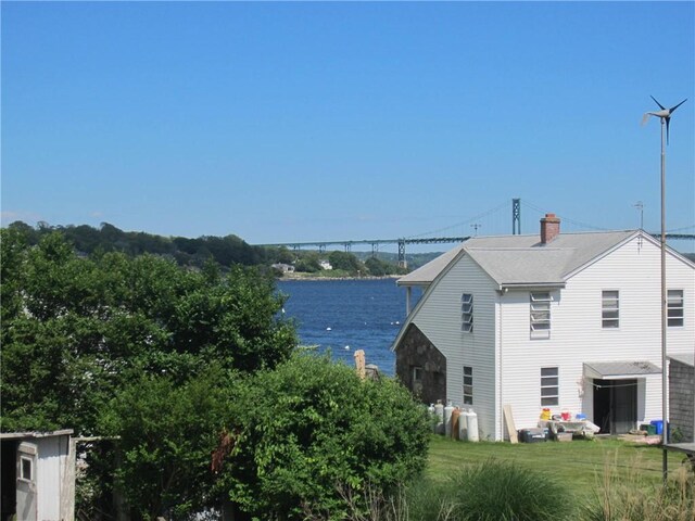 0 Beach Rd, Portsmouth, RI 02871 - water view with a notable bridge