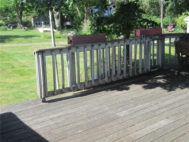 0 Beach Rd, Portsmouth, RI 02871 - deck featuring a lawn