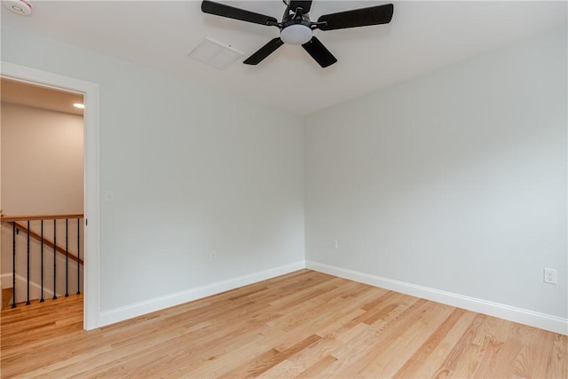 300 Tower Hill Rd, Cumberland, RI 02864 - empty room with wood finished floors, baseboards, and a ceiling fan