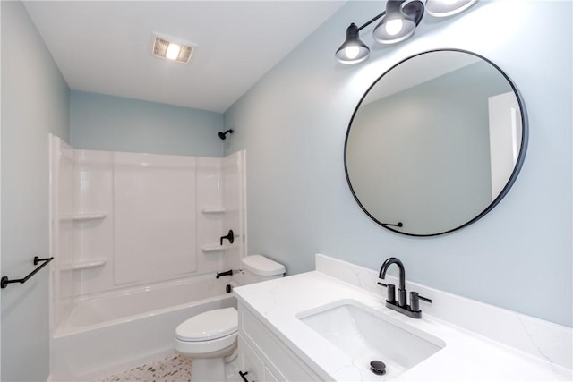 300 Tower Hill Rd, Cumberland, RI 02864 - full bathroom with vanity, toilet, and  shower combination