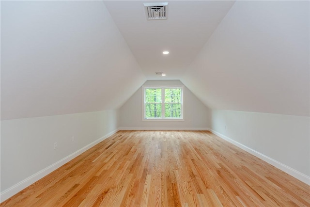 300 Tower Hill Rd, Cumberland, RI 02864 - bonus room featuring vaulted ceiling, light wood finished floors, and baseboards