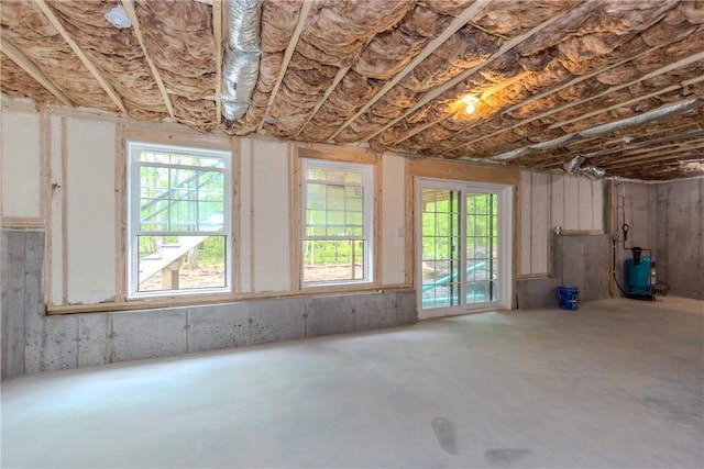 300 Tower Hill Rd, Cumberland, RI 02864 - below grade area featuring a water pressure tank and healthy amount of natural light