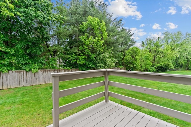 view of deck
