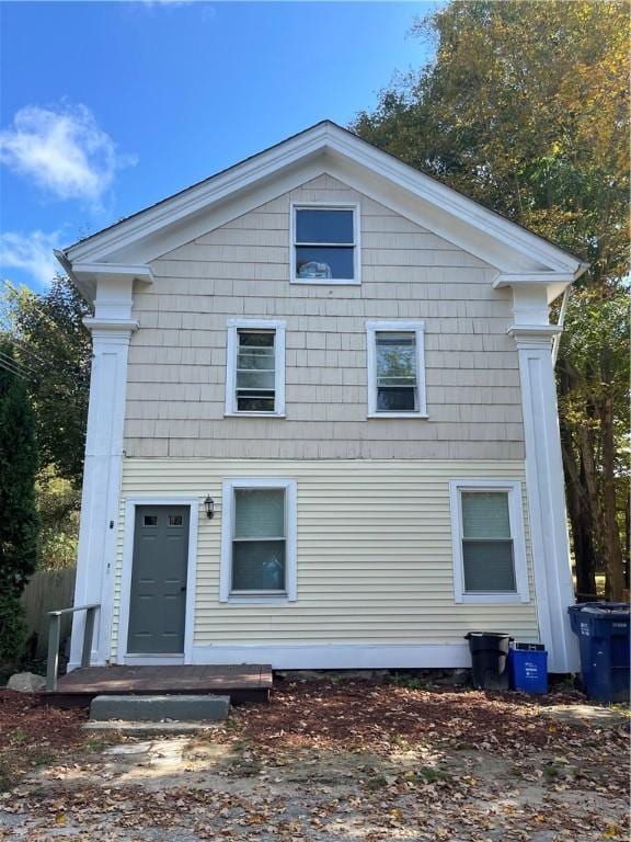 8 Aldrich St, Hopkinton, RI 02898 - view of rear view of house