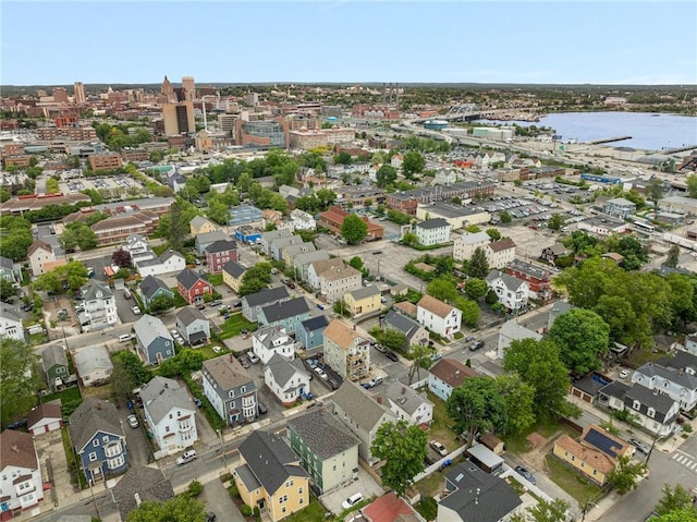 69 Potters Ave, Providence, RI 02905 - aerial overview of property's location with a nearby body of water