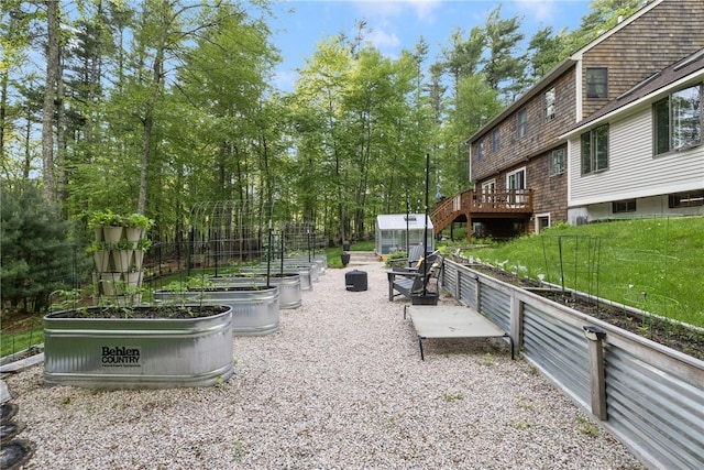 31 Corey Trl, Richmond, RI 02898 - surrounding community featuring a vegetable garden