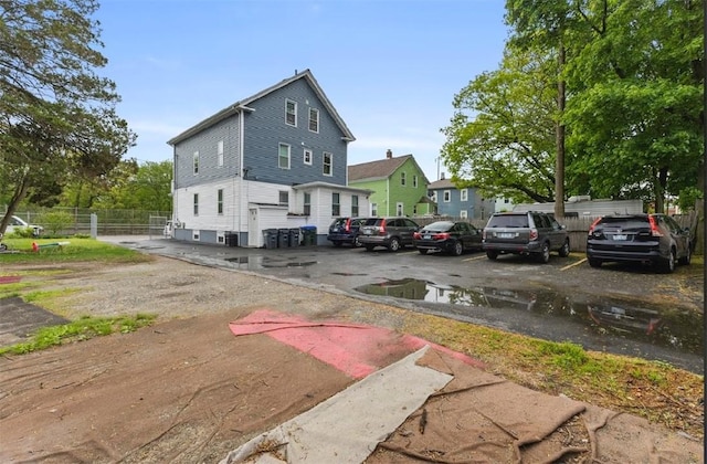97 Detroit Ave, Providence, RI 02907 - view of side of home with uncovered parking