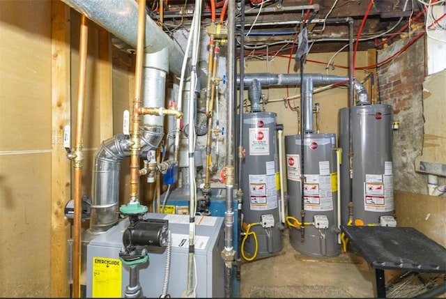 97 Detroit Ave, Providence, RI 02907 - utilities with water heater
