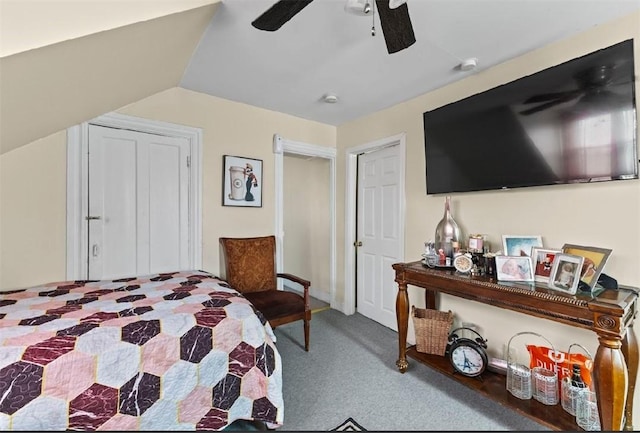 97 Detroit Ave, Providence, RI 02907 - bedroom featuring carpet floors and a ceiling fan
