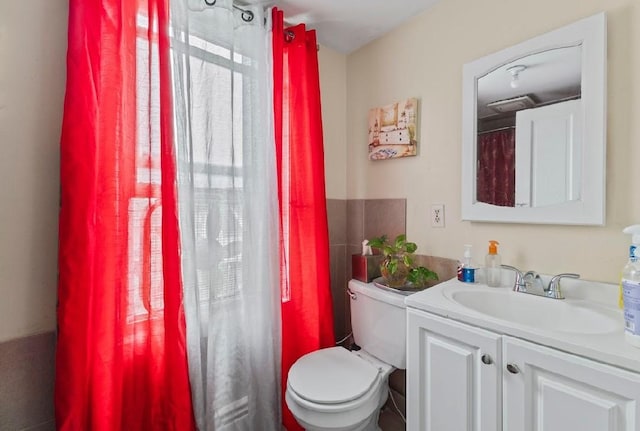 97 Detroit Ave, Providence, RI 02907 - bathroom featuring vanity and toilet