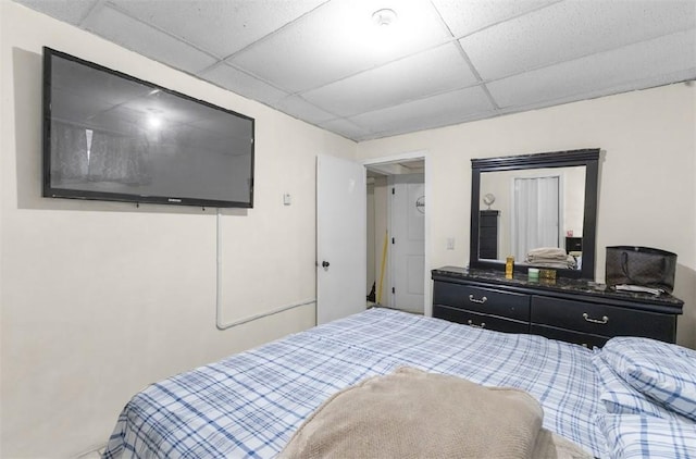 97 Detroit Ave, Providence, RI 02907 - bedroom featuring a drop ceiling
