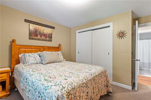 539 Allen Ave, South Kingstown, RI 02879 - carpeted bedroom featuring a closet and baseboards