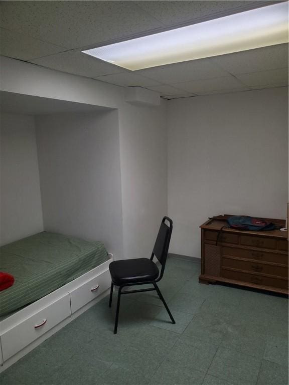 143 Auburn St, Cranston, RI 02910 - bedroom with a paneled ceiling and light floors