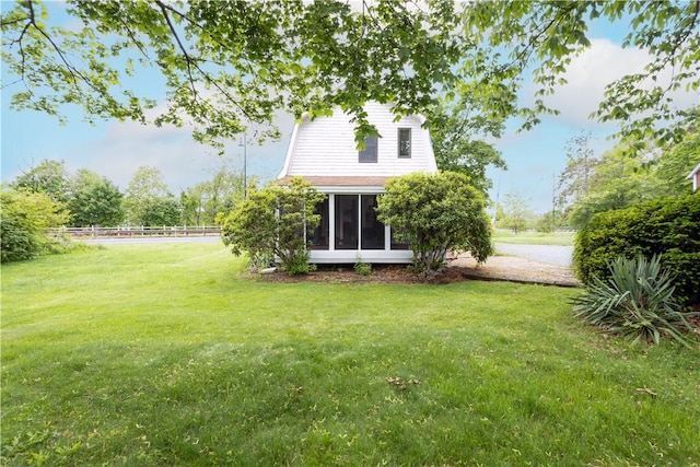 222 Second St, East Providence, RI 02865 - view of yard with a sunroom
