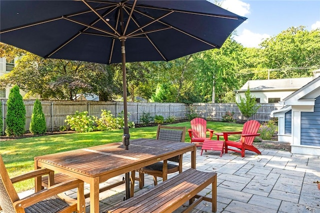 7 Massasoit Ave, Pawtucket, RI 02861 - view of patio featuring outdoor dining space