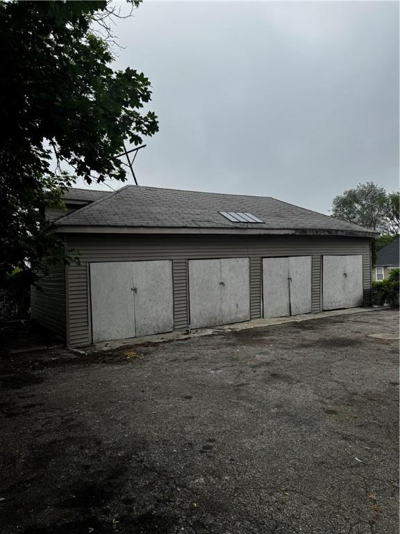 342 Paradis Ave, Woonsocket, RI 02895 - view of garage