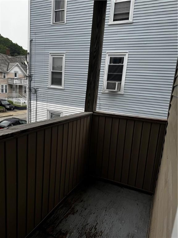 342 Paradis Ave, Woonsocket, RI 02895 - balcony with cooling unit
