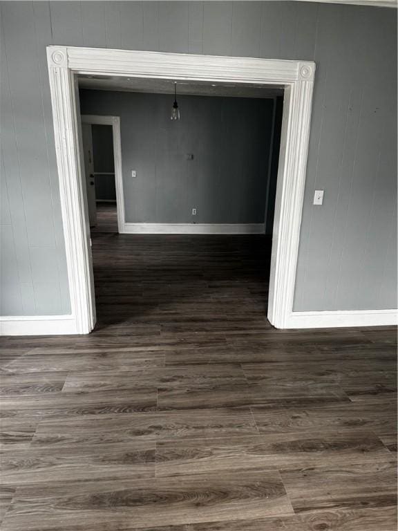 342 Paradis Ave, Woonsocket, RI 02895 - empty room featuring baseboards and wood finished floors