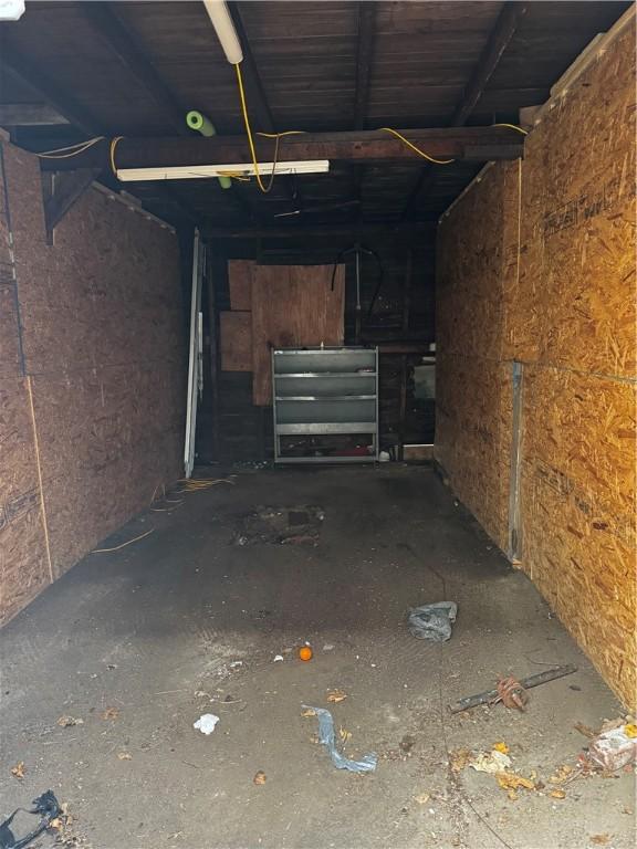 342 Paradis Ave, Woonsocket, RI 02895 - misc room with a garage