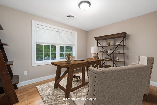 1351 Pippin Orchard Rd, Cranston, RI 02921 - office space featuring light wood-style flooring and baseboards