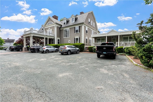 217 Hope St Unit 3, Bristol, RI 02809 - view of property featuring uncovered parking