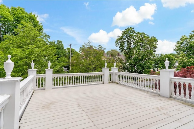 217 Hope St Unit 3, Bristol, RI 02809 - view of wooden deck