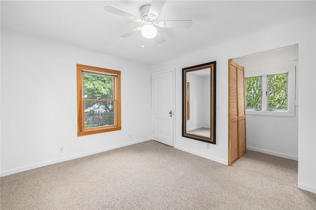 10 Curry Ave, Newport, RI 02840 - unfurnished room featuring light carpet, baseboards, and a ceiling fan