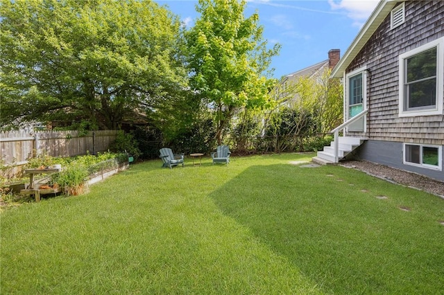 10 Curry Ave, Newport, RI 02840 - view of yard with entry steps